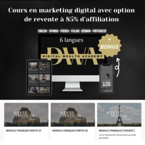 Digital Wealth Academy business en ligne